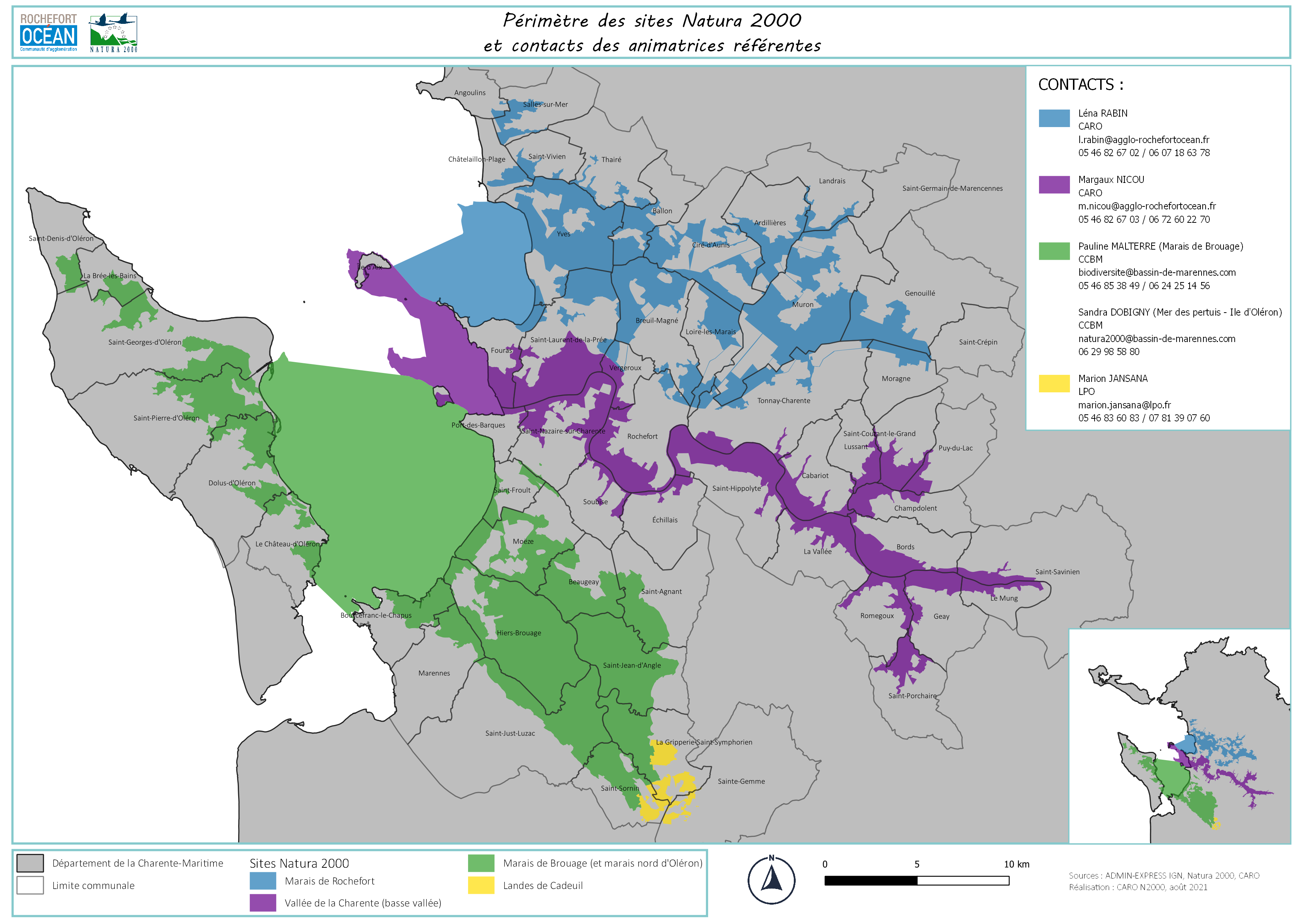 Natura 2000 Communauté d'agglomération de Rochefort Océan